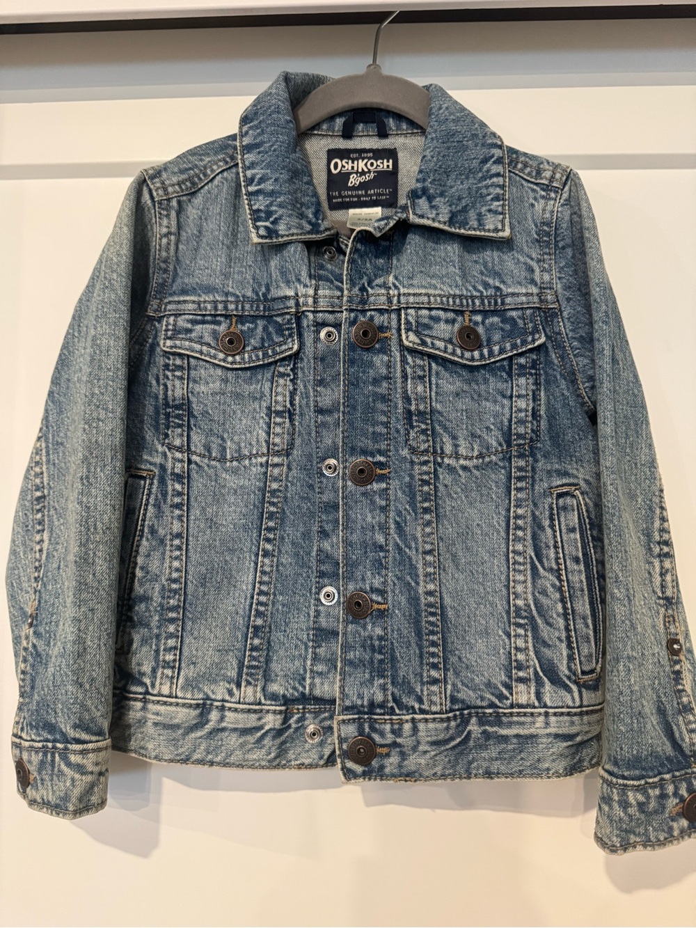 OshKosh B'gosh Light Blue Kids Denim Jacket